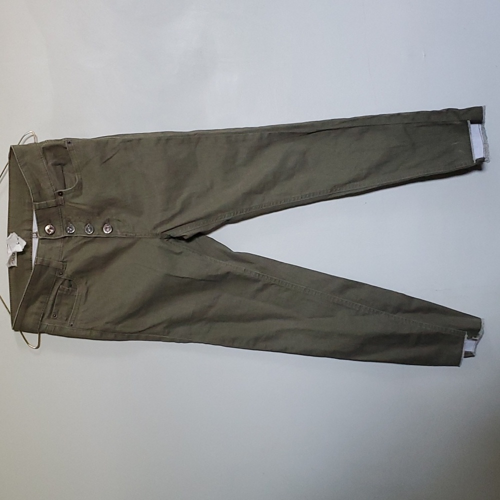 Button fly jegging